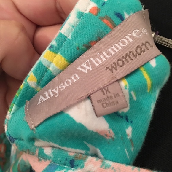 Blue lagoon 3-4 shirt NWOT - Picture 4 of 4